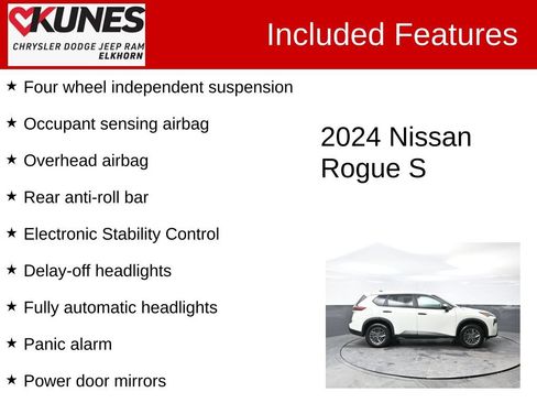 Used 2024 Nissan Rogue S AWD/4WD image 4