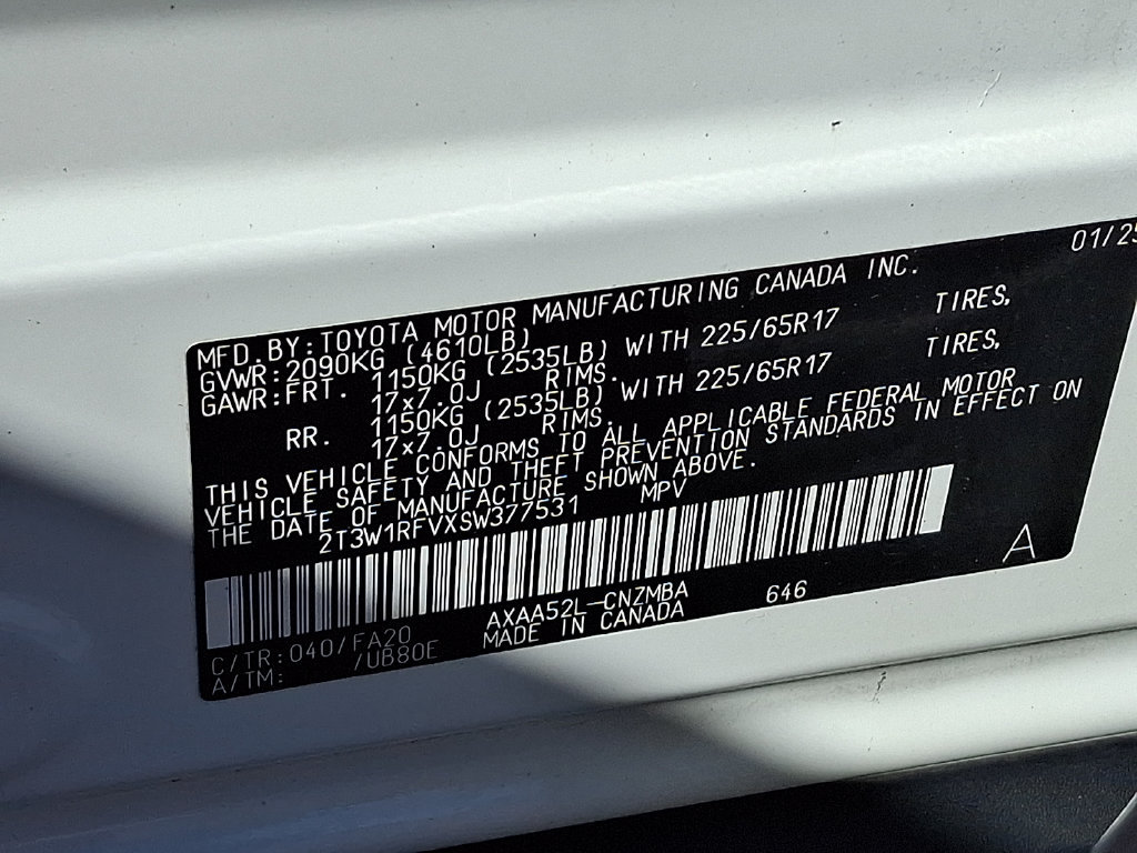 Used 2025 Toyota RAV4 XLE FWD image 28