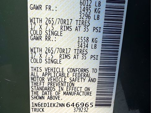 Used 2022 Nissan Frontier PRO-4X w/ Pro-4X Premium Package image 29