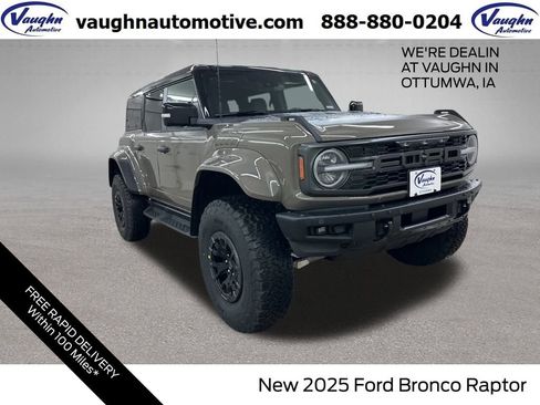 New 2025 Ford Bronco Raptor AWD/4WD image 1