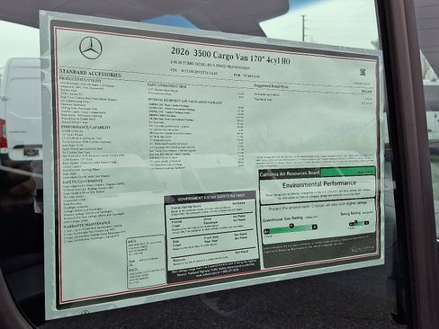 New 2026 Mercedes-Benz Sprinter 3500 image 25