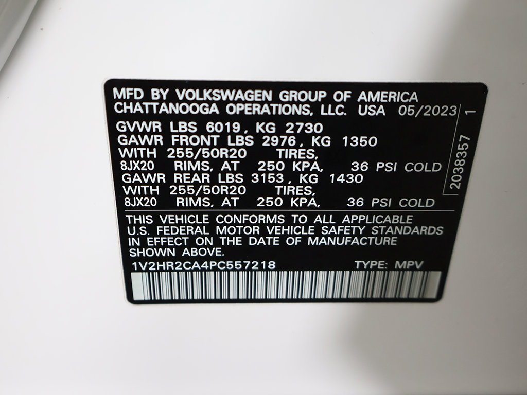 Used 2023 Volkswagen Atlas SE AWD/4WD image 57