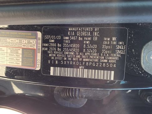 Certified 2023 Kia Sorento SX AWD/4WD image 14