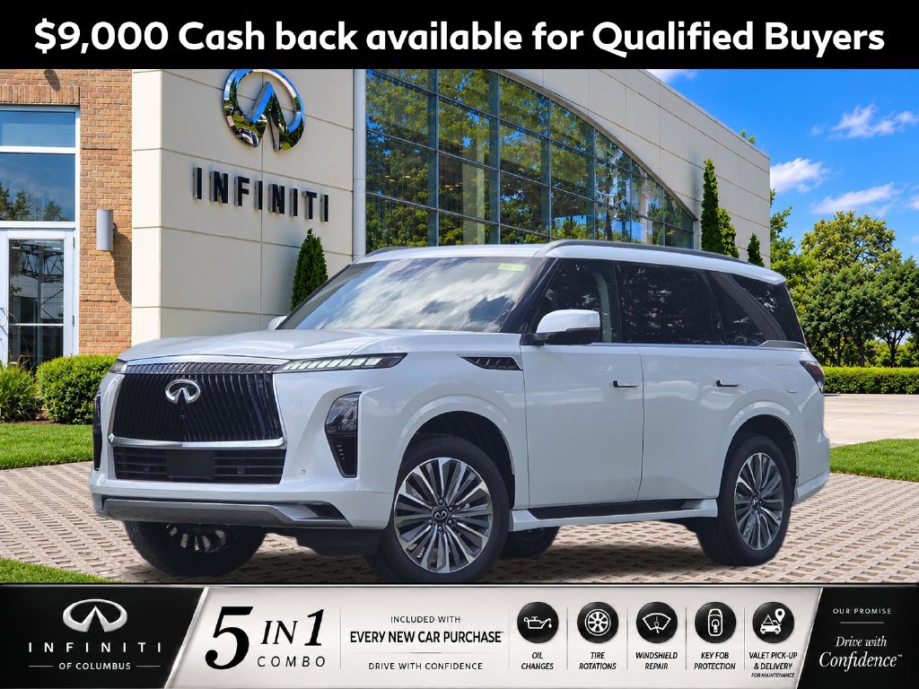 New 2027 INFINITI QX80 Luxe AWD/4WD 360° Tour