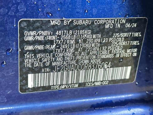 Certified 2024 Subaru Crosstrek 2.0i Premium w/ Crosstrek Mirror Package image 29