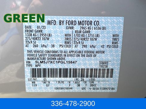 Certified 2023 Lincoln Aviator Reserve w/ Equipment Group 201A AWD/4WD image 21