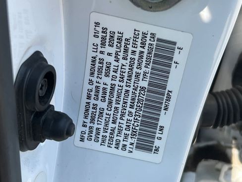 Used 2016 Honda Civic EX-T image 31
