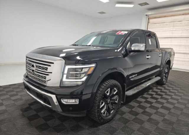 Used 2023 Nissan Titan Platinum Reserve w/ Off Road Protection Package AWD/4WD image 1