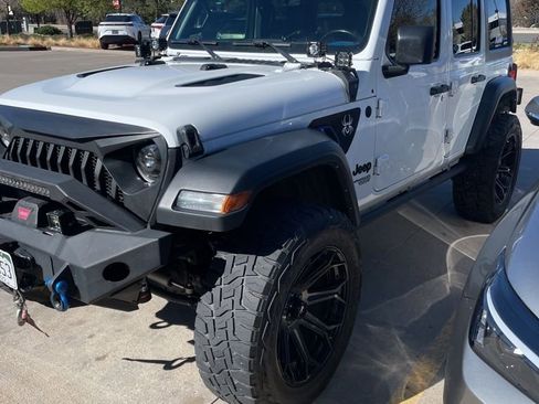 Used 2021 Jeep Wrangler Unlimited Sport image 2