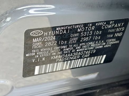 Certified 2024 Hyundai Ioniq 6 SEL RWD image 39