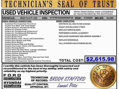 Used 2022 Ford F150 XLT w/ Equipment Group 302A High