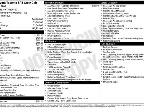 Used 2026 Toyota Tacoma SR5 AWD/4WD image 6