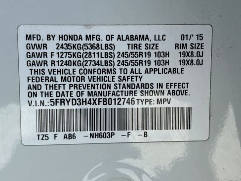 Used 2015 Acura MDX FWD w/ Technology Package image 28