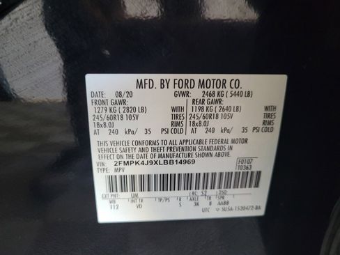 Used 2020 Ford Edge SEL AWD/4WD image 33