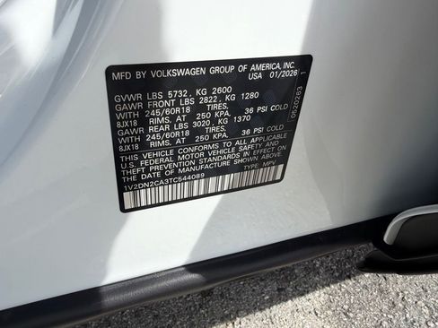 New 2026 Volkswagen Atlas SE FWD image 31