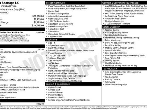 New 2026 Kia Sportage LX w/ LX Convenience Package FWD image 4