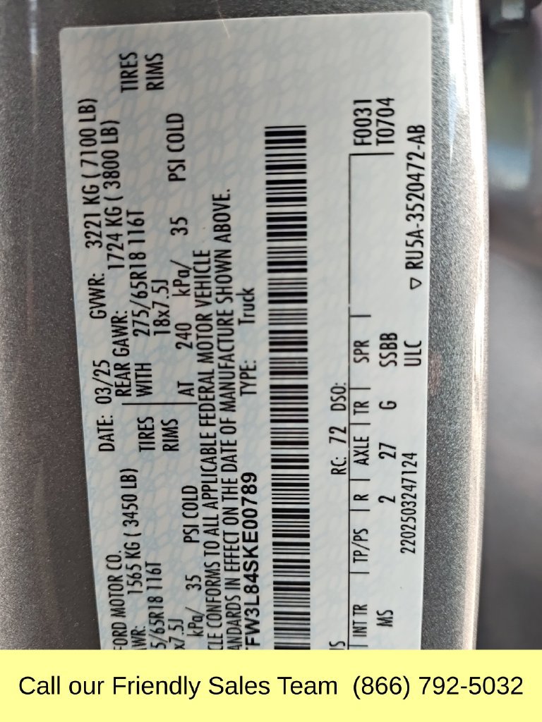 Used 2025 Ford F150 XLT w/ Equipment Group 301A Standard AWD/4WD image 26