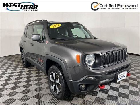 Certified 2021 Jeep Renegade Trailhawk AWD/4WD image 1