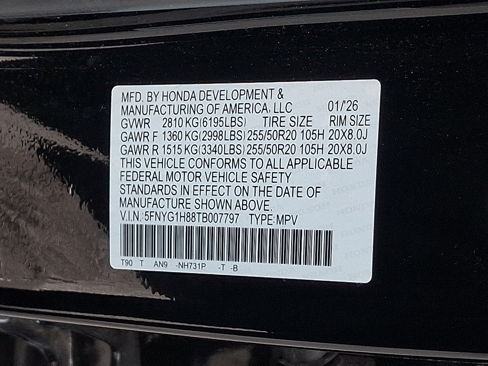 Used 2026 Honda Pilot Elite image 30