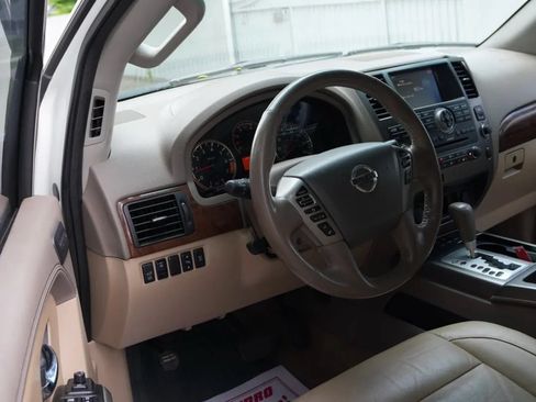 Used 2015 Nissan Armada Platinum w/ 2nd Row Captain Seat Package RWD image 8
