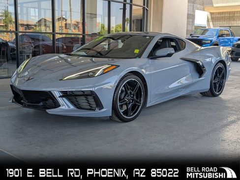 Used 2025 Chevrolet Corvette Stingray Coupe w/ 1LT RWD image 1