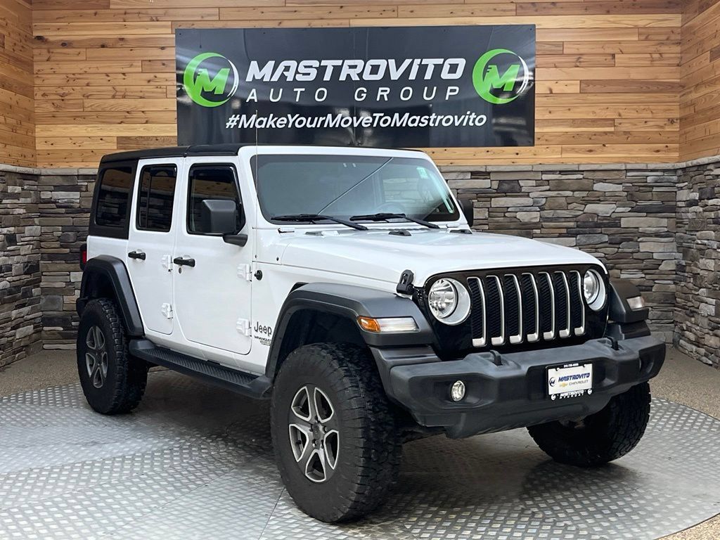 Used 2021 Jeep Wrangler Unlimited Sport AWD/4WD image 2