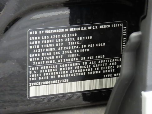 New 2026 Volkswagen Tiguan S image 30