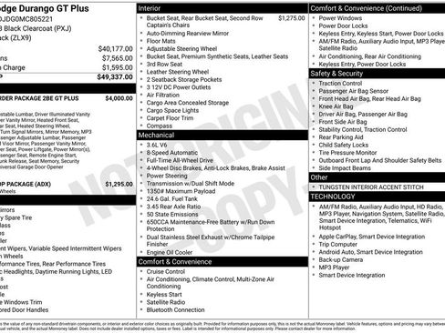 Used 2021 Dodge Durango GT image 61