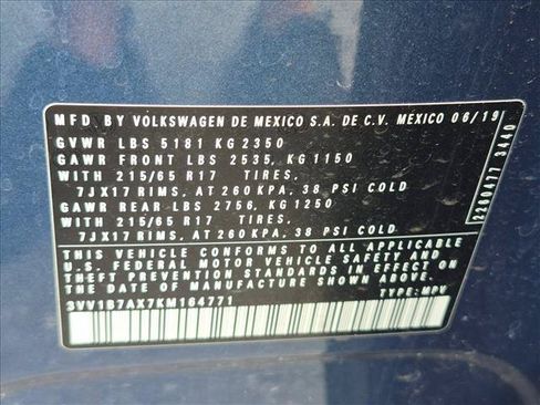 Used 2019 Volkswagen Tiguan S w/ Driver Assistance Package FWD image 23
