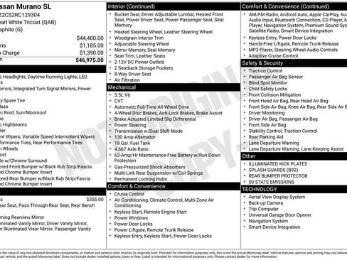 Used 2024 Nissan Murano SL image 2