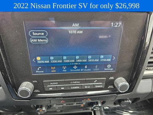 Used 2022 Nissan Frontier SV w/ Technology Package RWD image 26