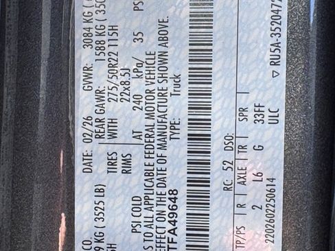 New 2026 Ford F150 STX w/ F-150 LOBO Package image 7