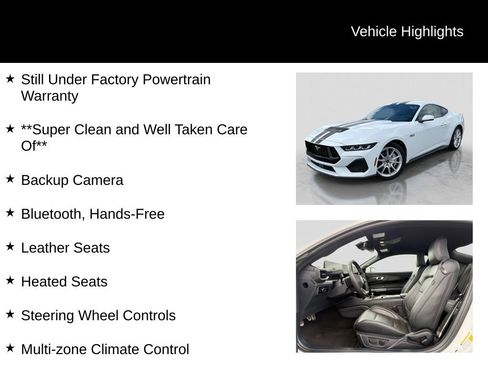 Certified 2024 Ford Mustang GT Premium RWD image 17