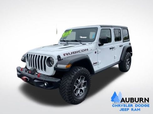Used 2021 Jeep Wrangler Unlimited Rubicon AWD/4WD image 3