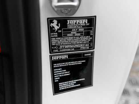 Certified 2022 Ferrari Roma image 21