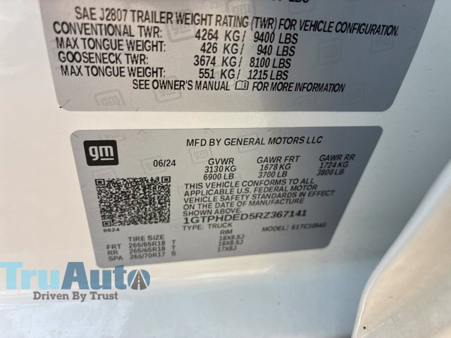 Used 2024 GMC Sierra 1500 SLT RWD image 23