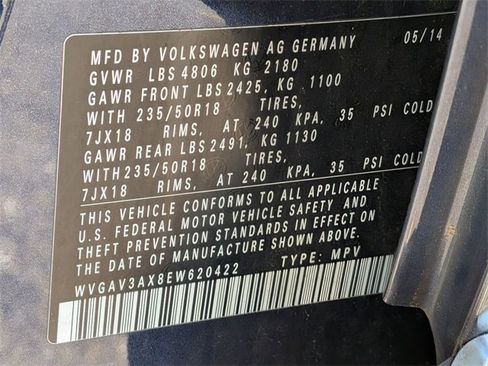 Used 2014 Volkswagen Tiguan SEL image 34