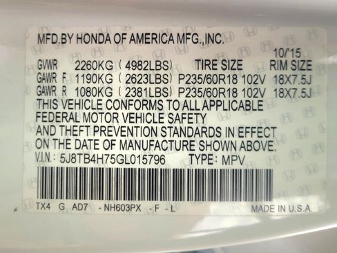 Used 2016 Acura RDX AWD w/ Advance Package image 40