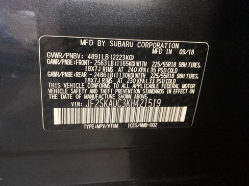 Used 2019 Subaru Forester Limited w/ Popular Package #3 AWD/4WD image 16