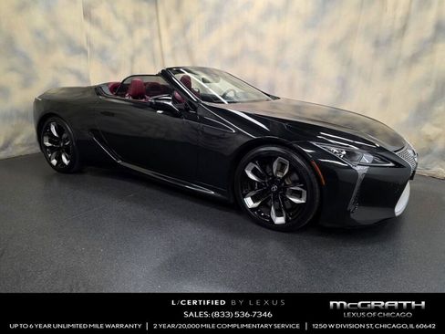 Certified 2024 Lexus LC 500 Convertible w/ Touring Package RWD image 1