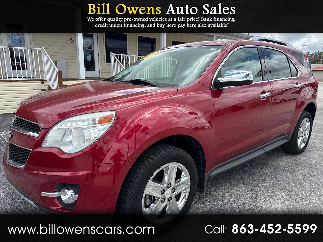 Used 2015 Chevrolet Equinox LTZ w/ LPO, Protection Package FWD image 1