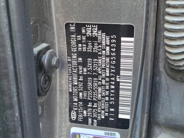 Used 2015 Kia Sorento SX FWD image 14