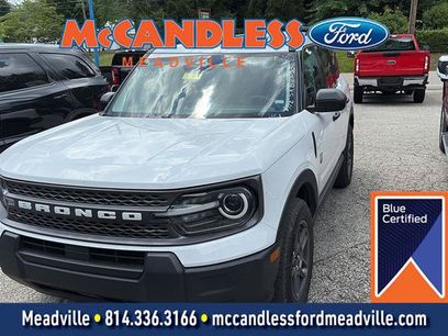 Certified 2025 Ford Bronco Sport Big Bend