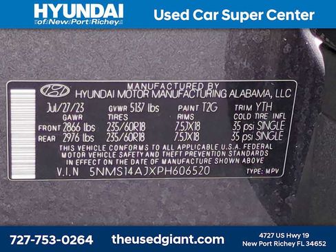 Used 2023 Hyundai Santa Fe SE FWD image 30