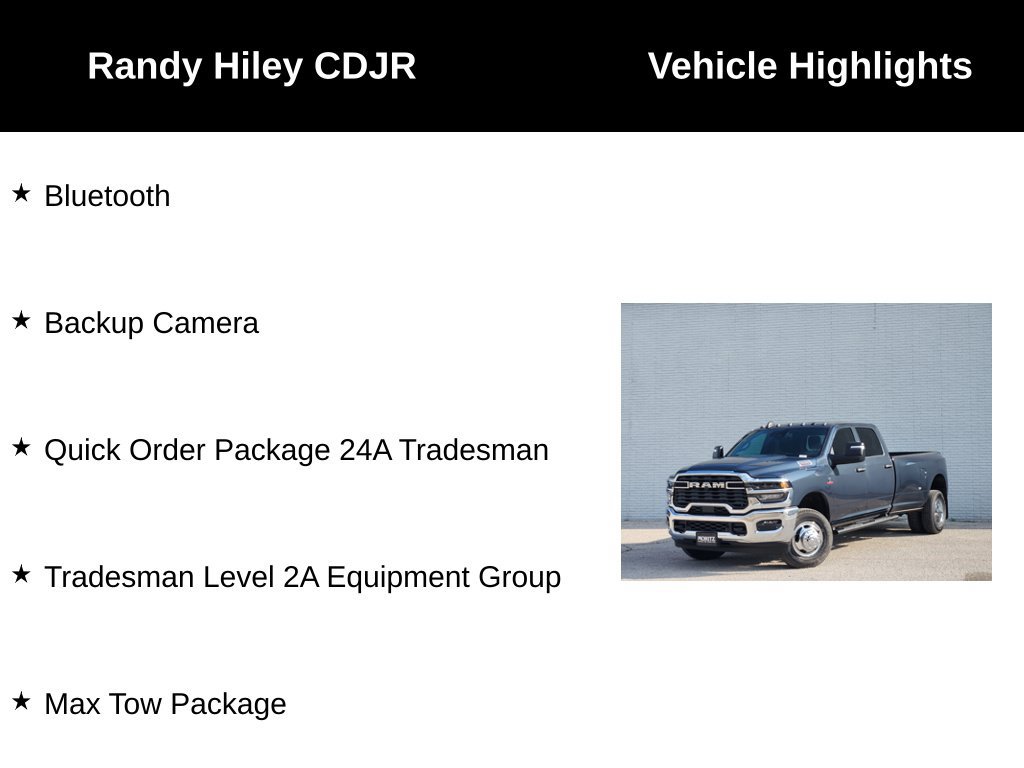 New 2026 RAM 3500 Tradesman AWD/4WD image 5