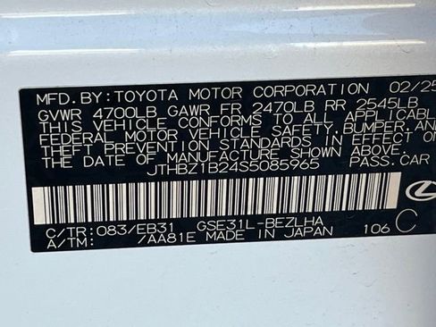 Used 2025 Lexus IS 350 F Sport w/ Accessory Package 2 image 31