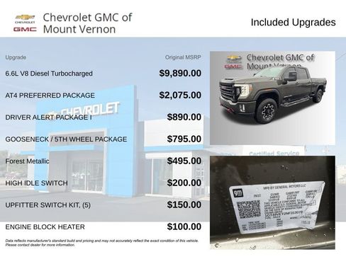 Used 2022 GMC Sierra 3500 AT4 w/ AT4 Preferred Package image 6