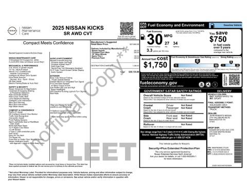 Used 2025 Nissan Kicks SR image 36