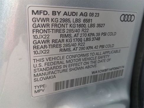 Used 2023 Audi SQ8 Prestige w/ Prestige Package image 35