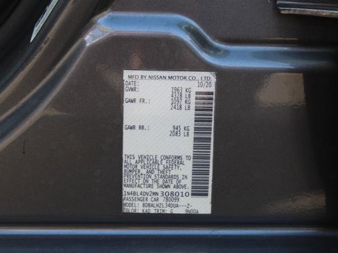 Used 2021 Nissan Altima 2.5 SV FWD image 5